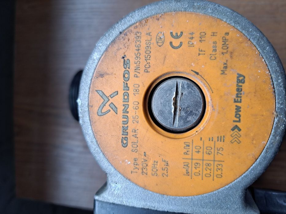 Pompa obiegowa Grundfos Type SOLAR