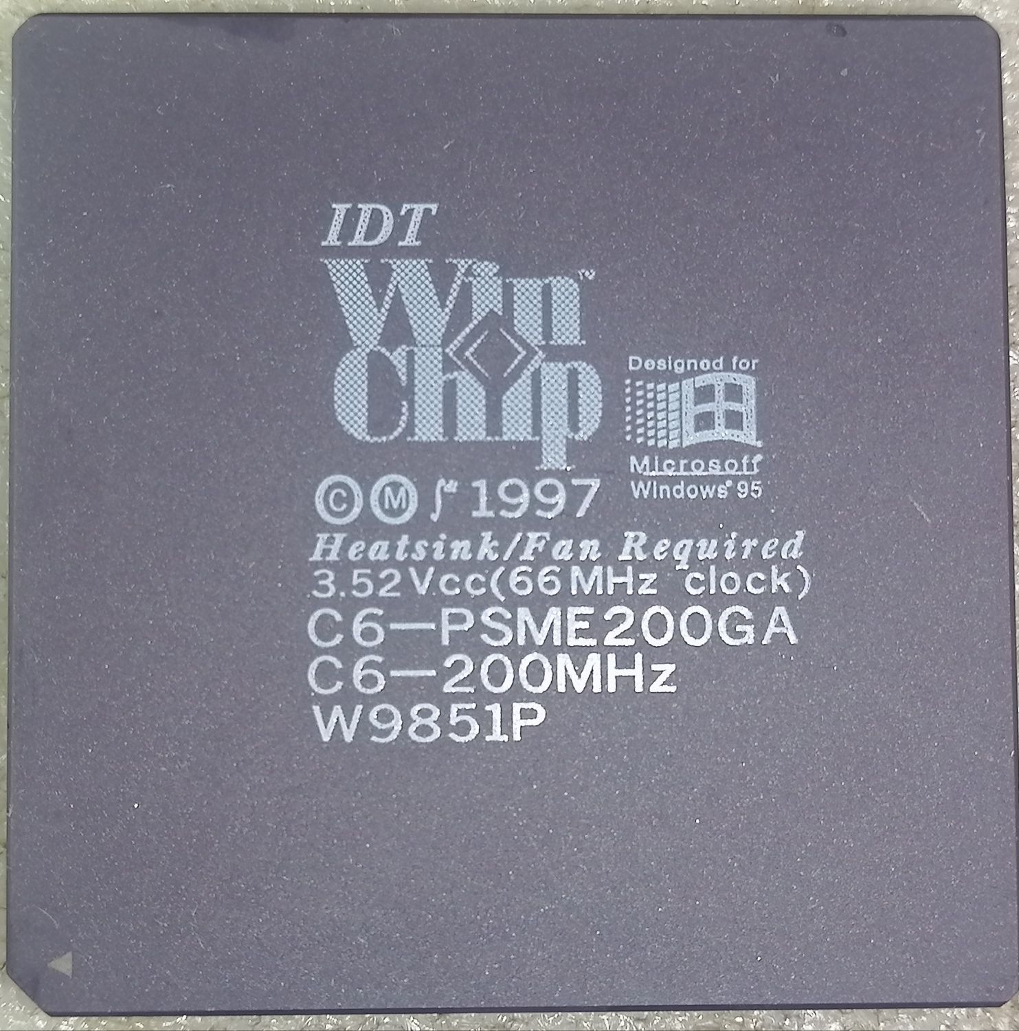 Ретро процессор Pentium amd