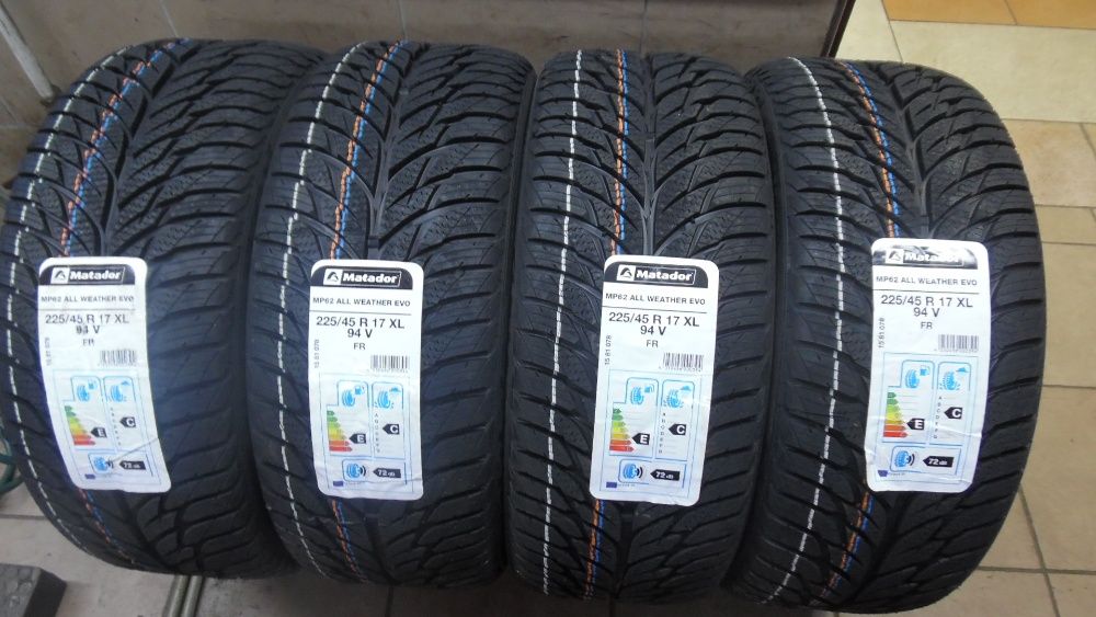 Nowe 225/45R17 MATADOR MP62 All Weather EVO - opony całoroczne , ANDAR