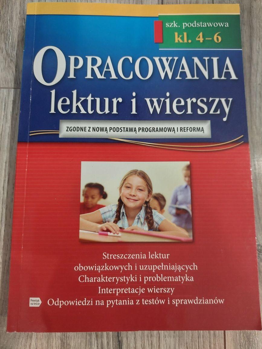 Opracowania lektur i wierszy klasa 4-6