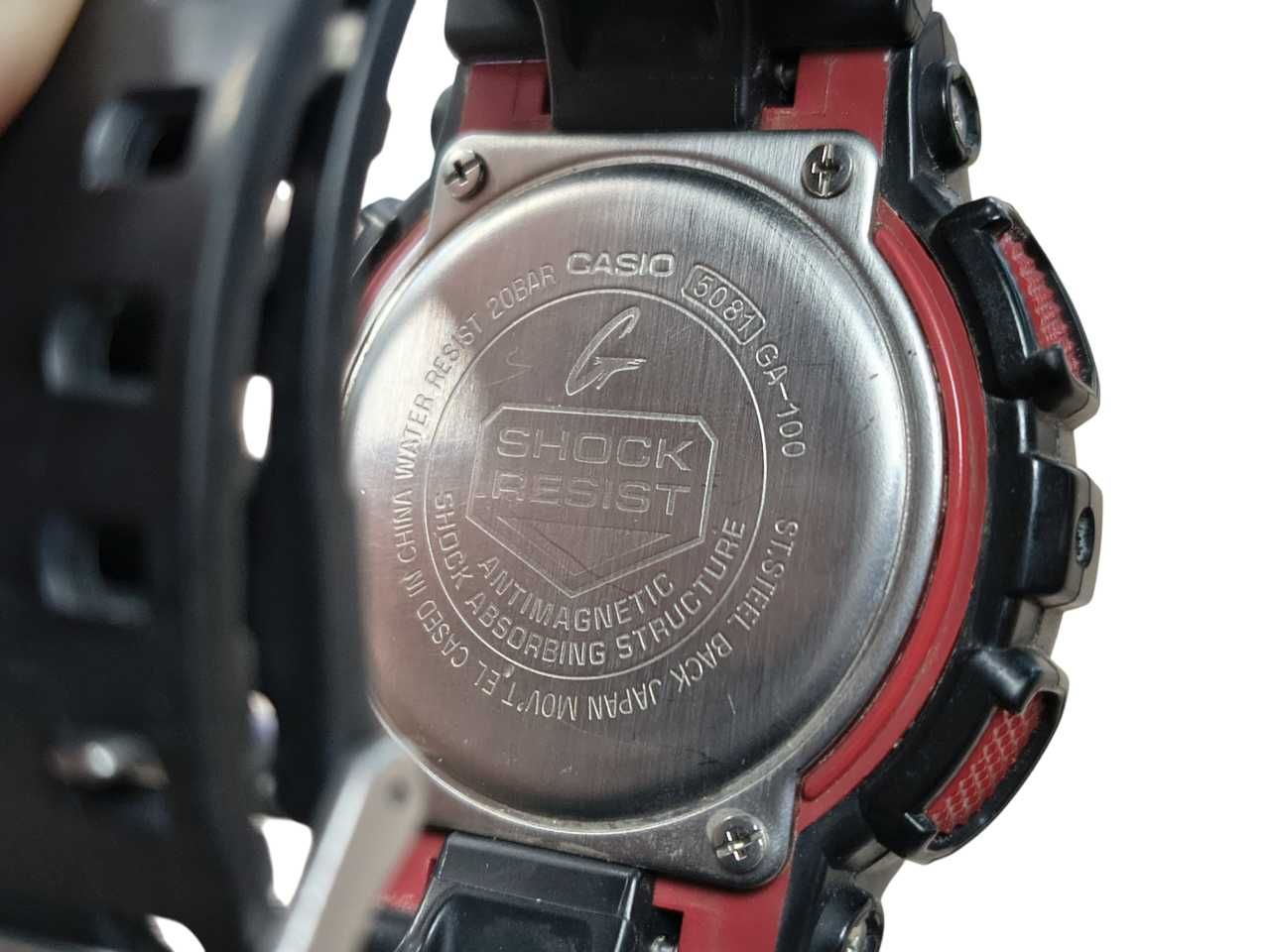 Zegarek Casio G-SHOCK GA-100 pudełko