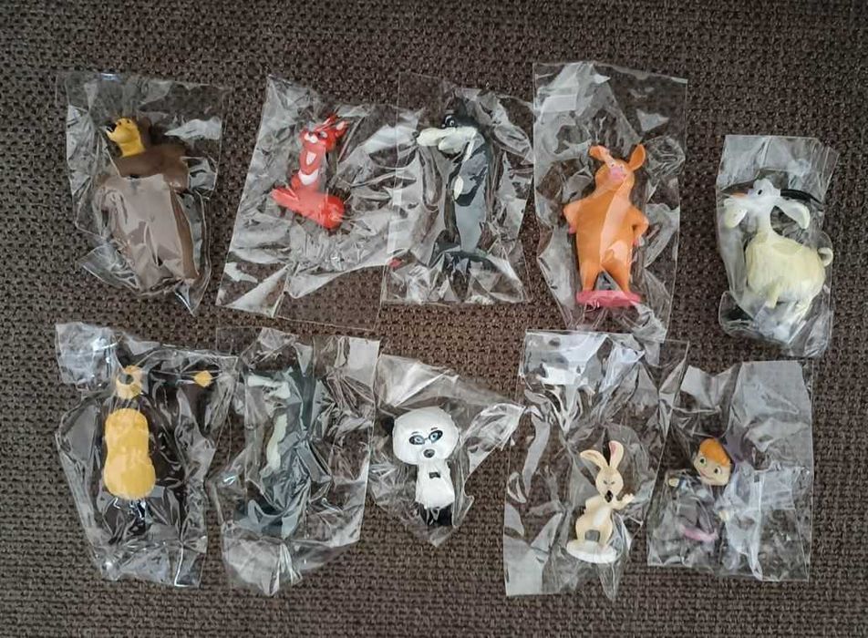 Figurki Masza i niedźwiedź 10 szt Nowe