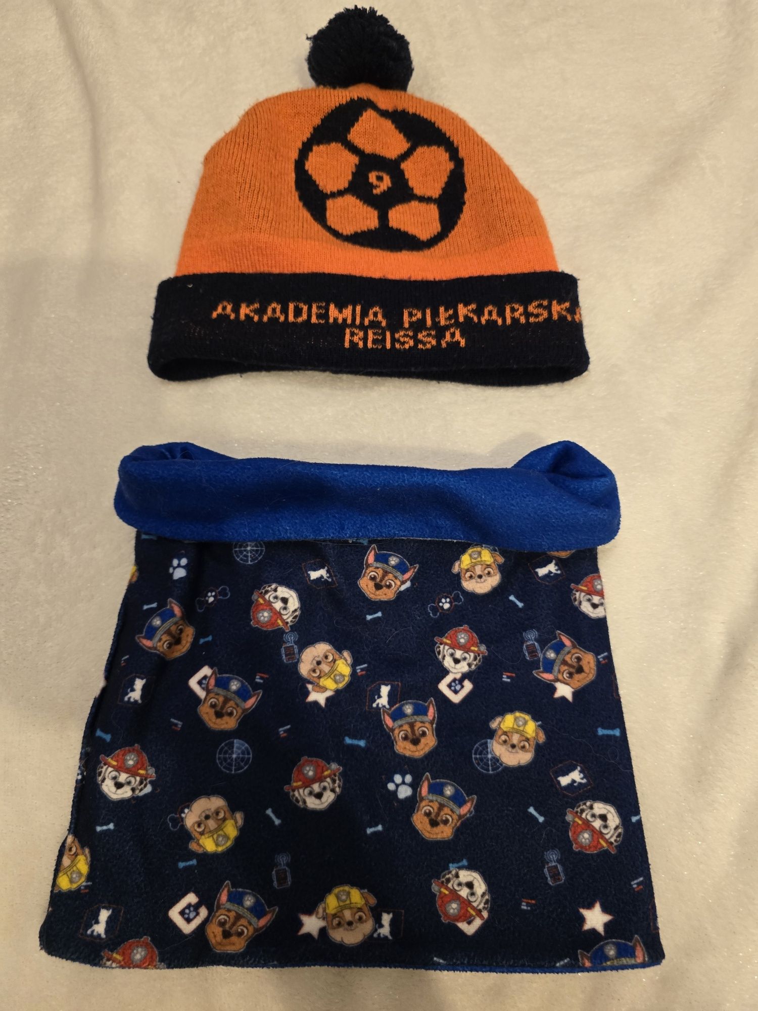 Czapka Reiss + szal Psi Patrol+gratis ochraniacze