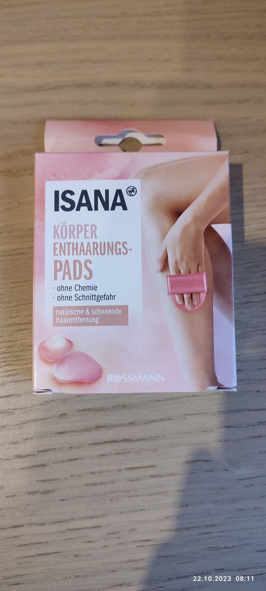 Isana Pad do depilacji ciała