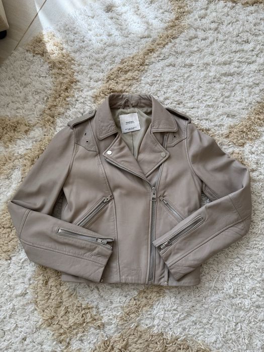 Шкіряна куртка/косуха Mango