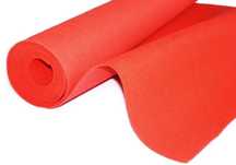 filc czerwony 4 mm 100x50 cm pod meble, pod lamele, na ścianę Warszawa