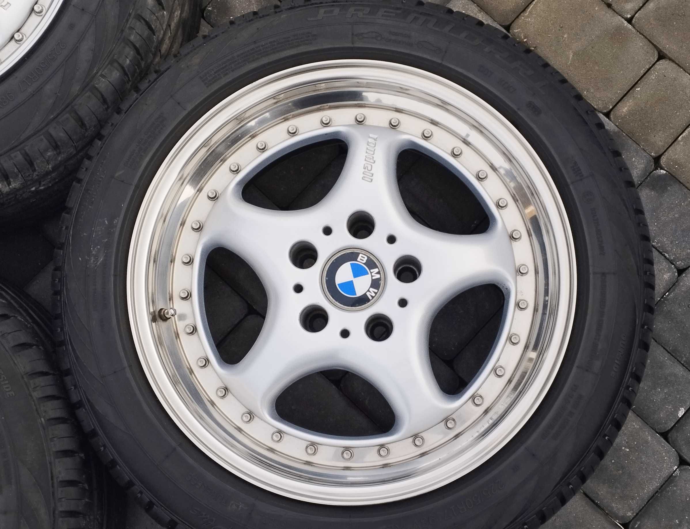 Rondell 0067 8,5x17 BMW 5X120 ET13 skręcane 2tlg stal RADINOX