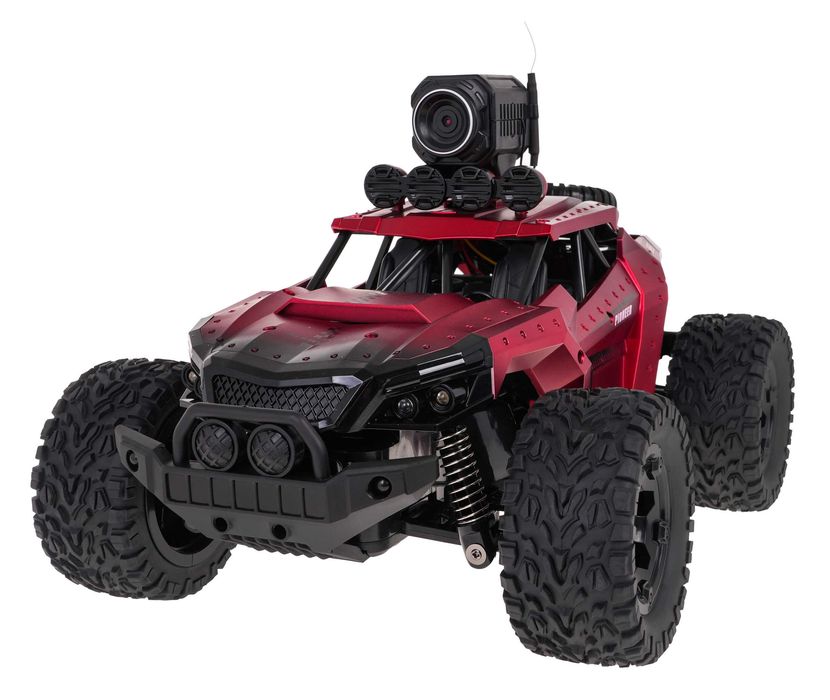 Zdalnie Sterowany Crawler Z Kamerą HD 1:12 28km/h Pilot R/C 1203-1A.CR