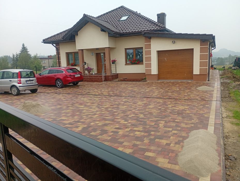 Usługi brukarskie, montaż płotów, ogrodzeń
