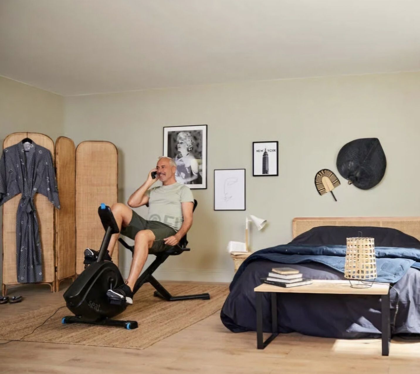 Rower stacjonarny Domyos EB Seat
