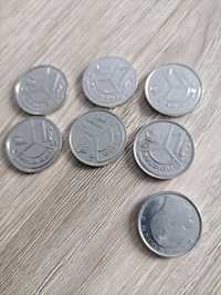 Belgia moneta 1 F, 7 szt.