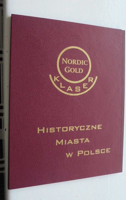 Monety polskie 2 zł Nordic Gold klaser historyczne miasta w Polsce