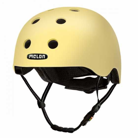 Melon 52 58 Urban Active Milan kask rower rolki skate hulajnoga żółty