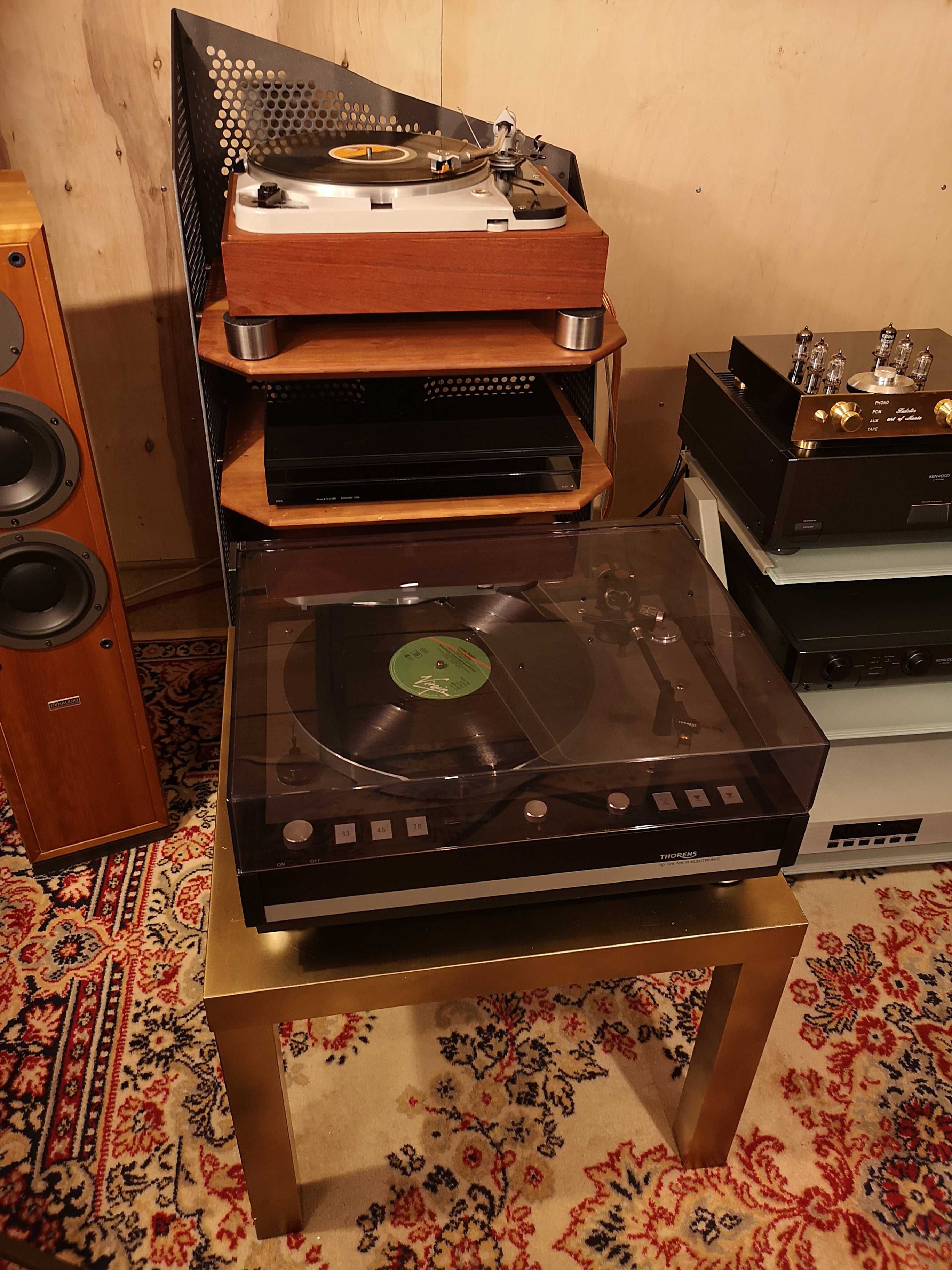 Półprofesjonalny gramofon Thorens Transcription 126 MkIII Electronic