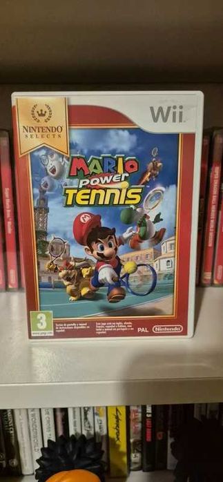 Nintendo Wii Jogo Mario Power Tennis