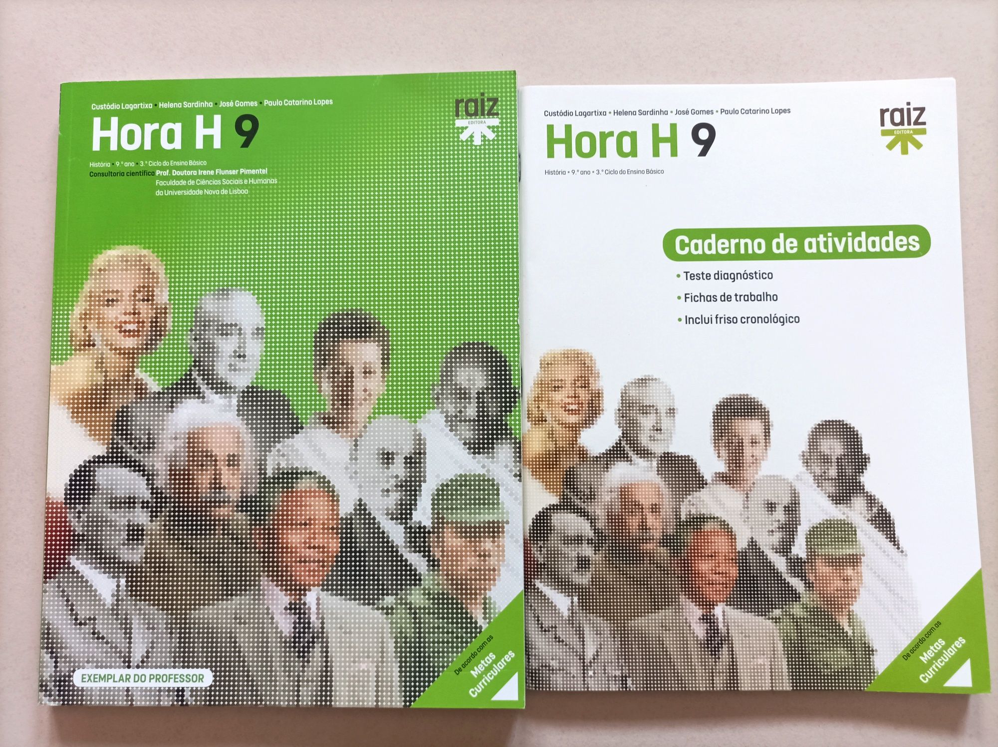 História 9° Ano - Manual, Caderno de Atividades e Recursos Professor