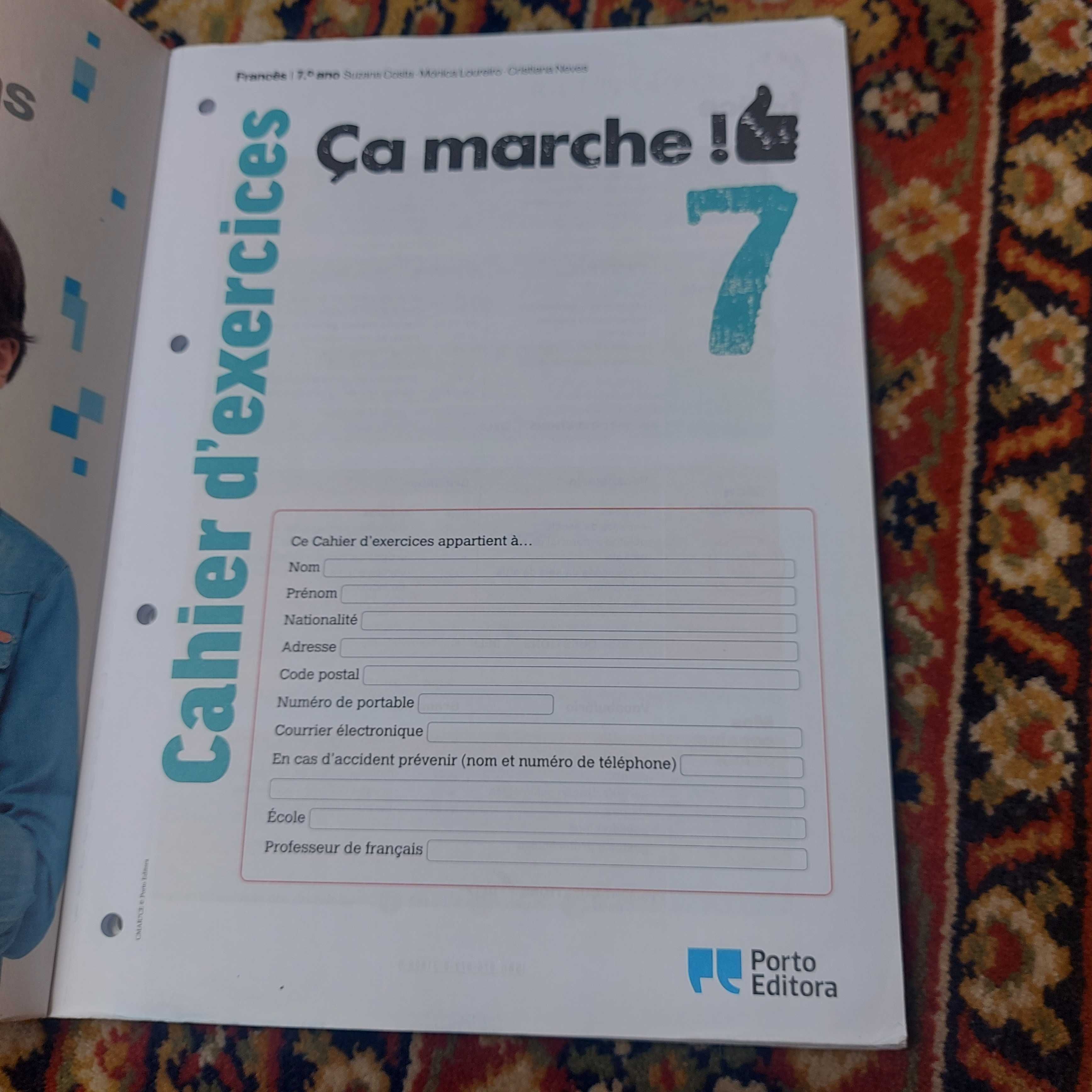 Livro exercícios francês 7 ano