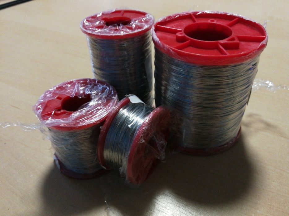 Drut nierdzewny do ramek węzy 0,4mm 0,1kg 0,25kg 0,5kg 1kg