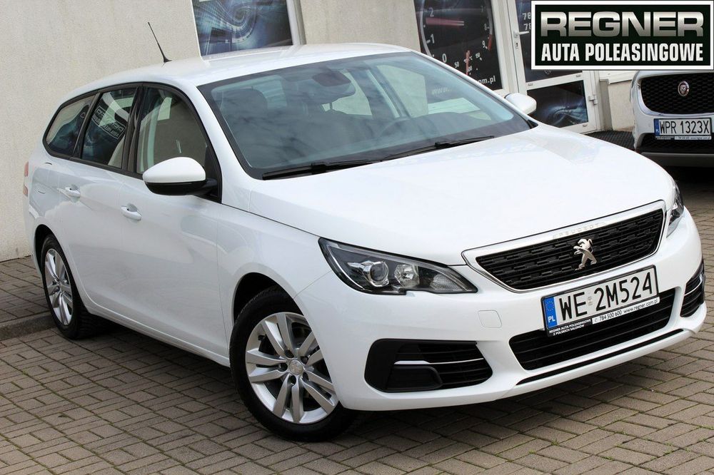 Peugeot 308 Rej.2021 FV23% SalonPL 130KM Parktronic Tempomat LED Gwarancja