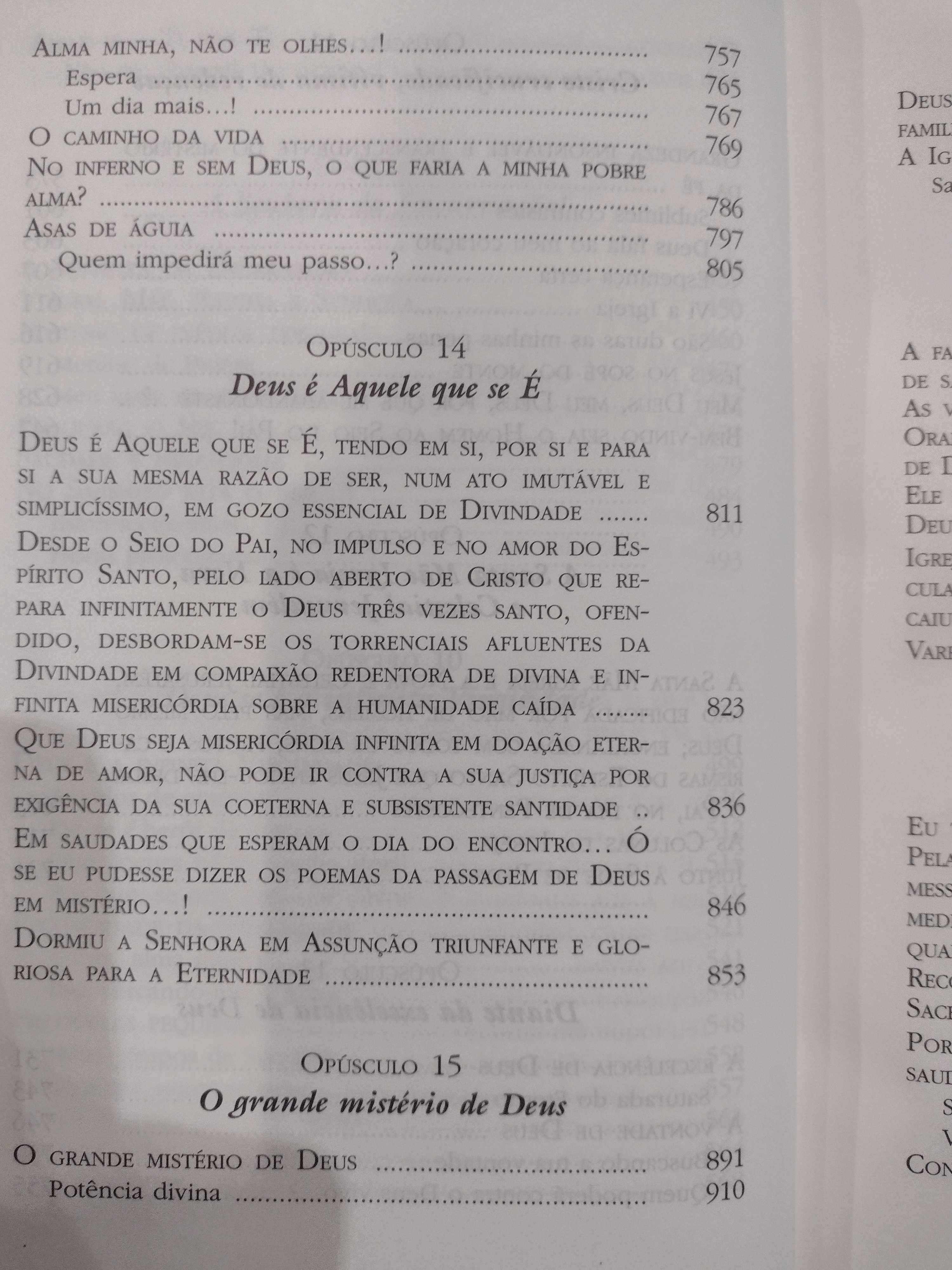 Luz na noite, O Mistério da Fé dado em sabedoria amorosa