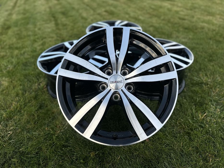 Титанові диски 5 114.3 R17 DEZENT Bicolor Renault Dacia Nissan Toyota