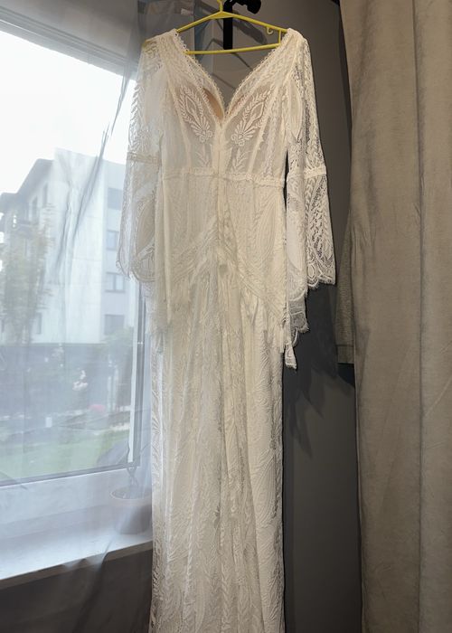 Suknia ślubna boho koronka Gala Frea