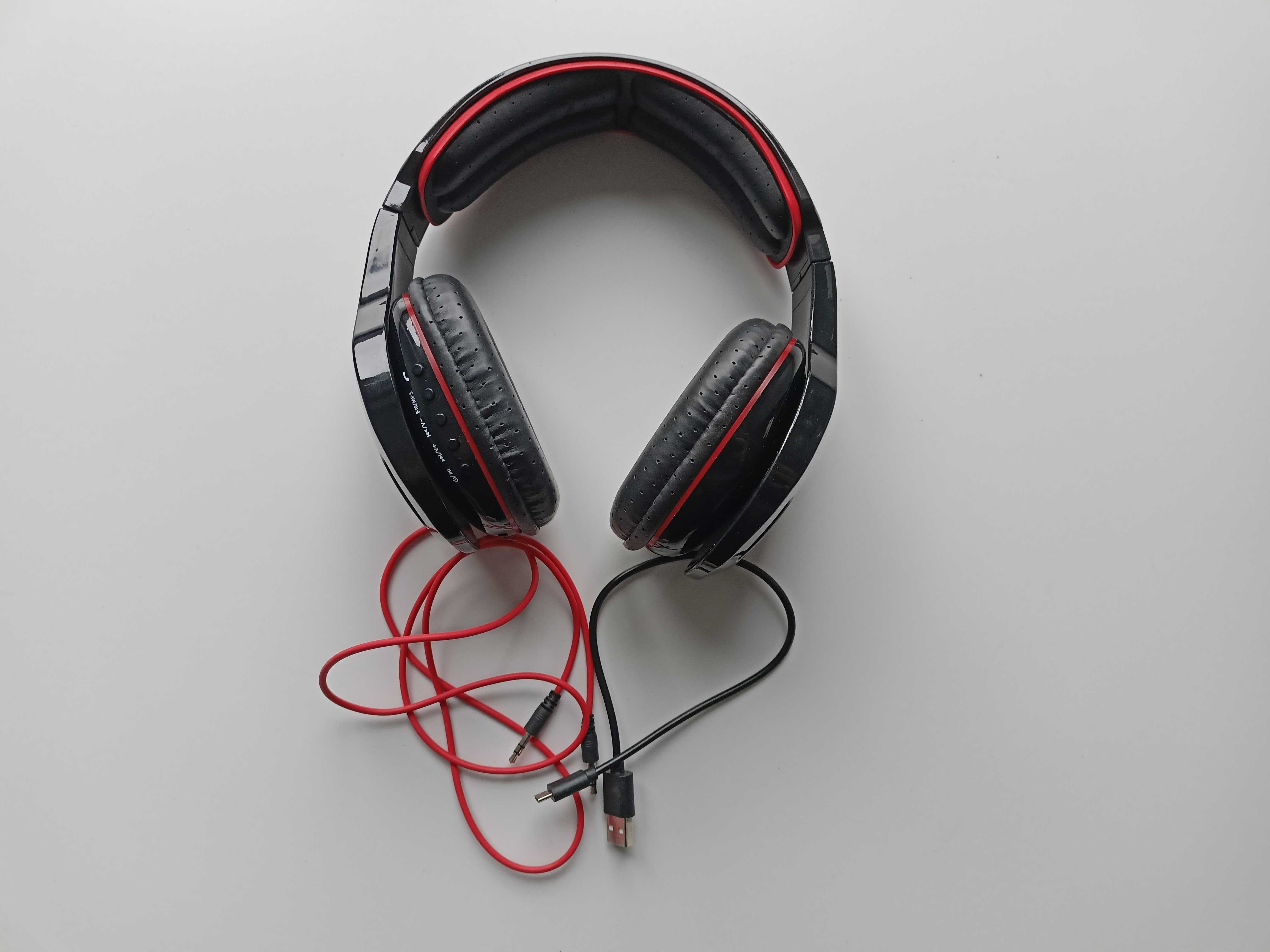 Nowe słuchawki nauszne bezprzewodowe bluetooth
