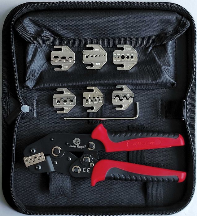 Кримпер обжимка Lion Rage, YEFYM з матрицями SN-58B, SN-2546B для MC4