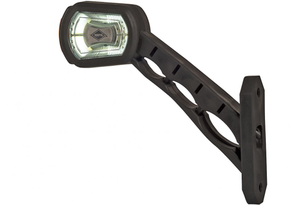 Lampa obrysowa HORPOL LDCC 2699 LED prawa na gumowym wysięgniku