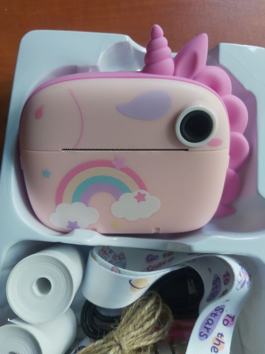 ,Aparat Natychmiastowy Cyfrowy 20MP Kamera 1080p + MP3 Drukarka DRUK Z