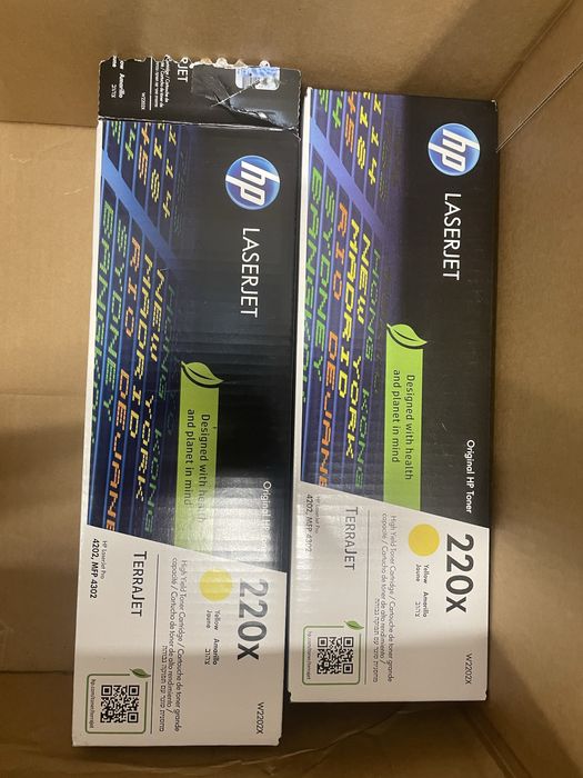 Hp laser toner 220x czarny, magneta, yellow, cyan oryginalny