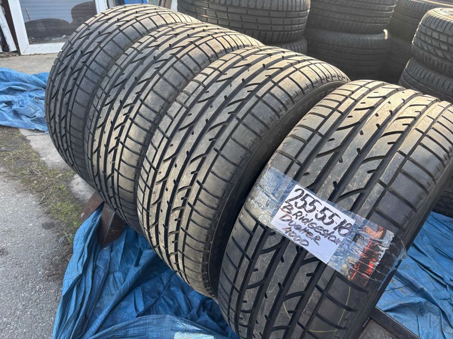 255-55-R18 BRIDGESTONE DUELER комплект летней резины GERMANY 2023