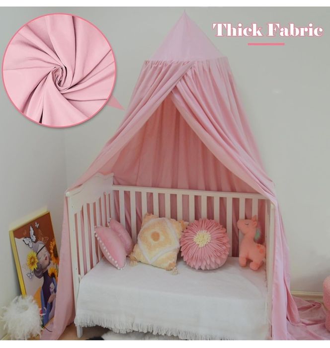 SESAMIS Baldachim do pokoju dziecięcego, baldachim do łóżka, łóżeczko