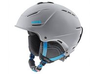 NOWY Kask Narciarski Snowboard Uvex P1us 2.0 Grey Blue Mat rozm.52-55