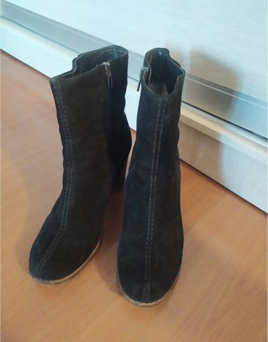 Черевики жіночі замшеві