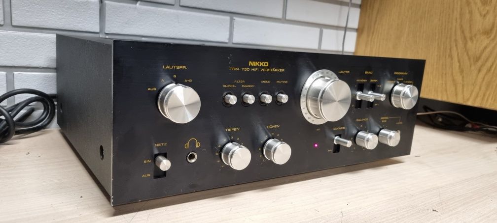 Wzmacniacz HI-FI stereo NIKKO trm-750