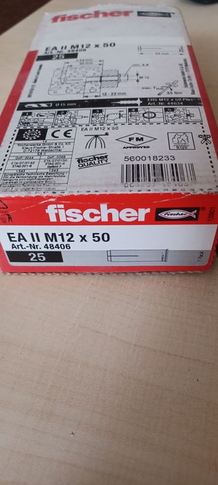 Kotwa Fischer 12x50