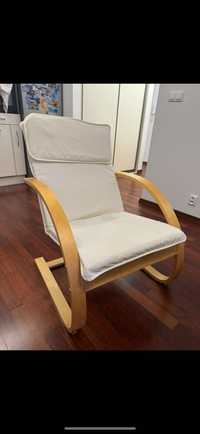 Fotel drewniany bujany (możliwość kupna 2)