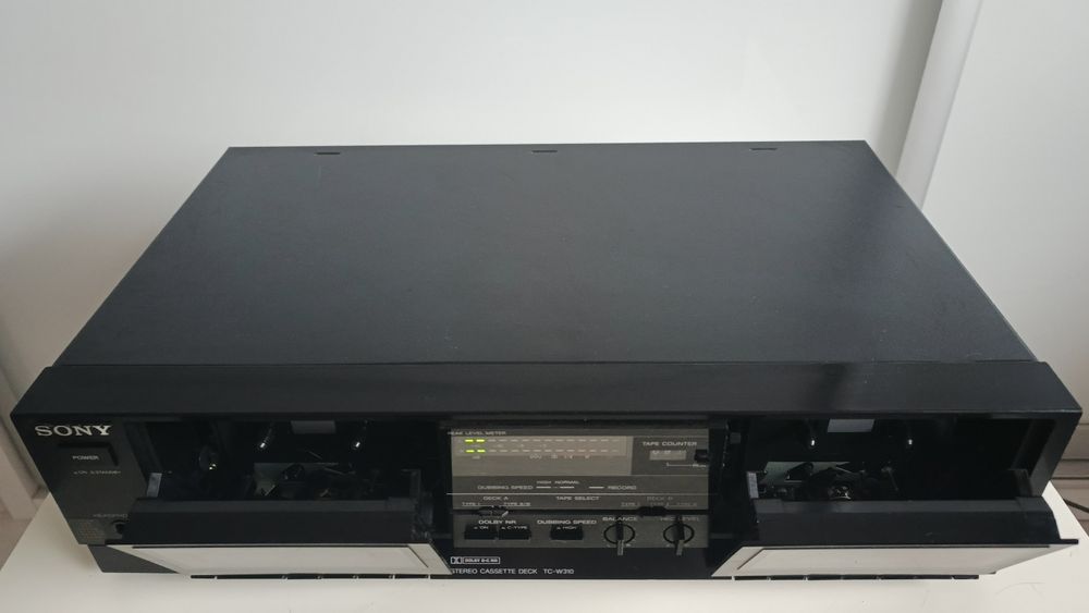 Sony TC-W310 podwójny magnetofon kasetowy. Po serwisie.