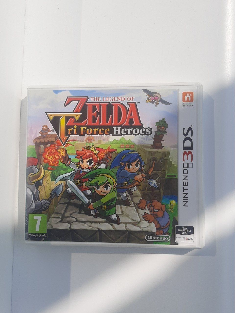 Нінтендо Зельда 3дс Nintendo 3DS The Legend of Zelda Tri Force Heroes