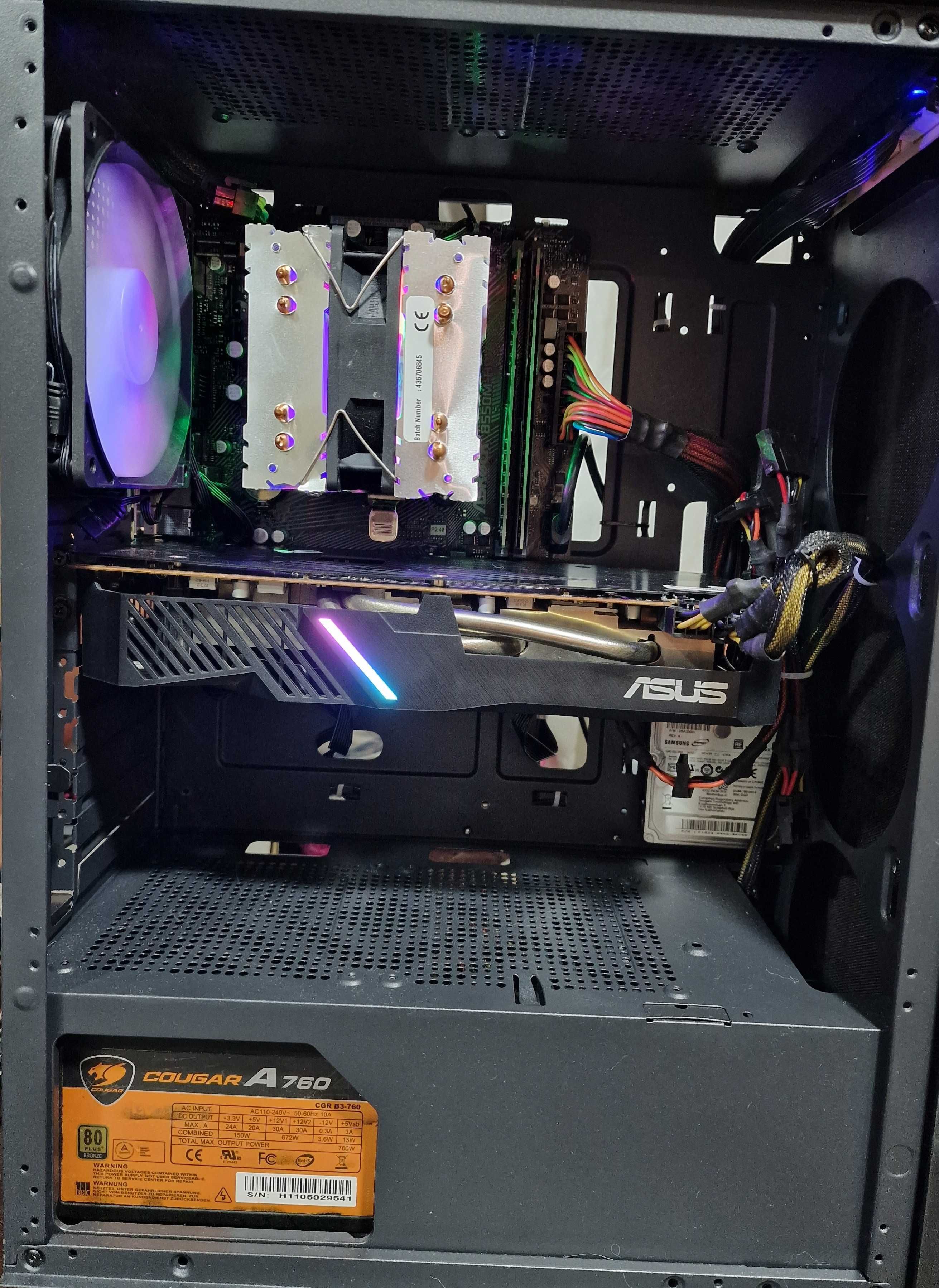 Ігровий та робочий ПК | Ryzen5 5600+RX 5700+32GB DDR4+512SSD