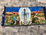 Tapete decorativo nossa senhora e pastorinhos
