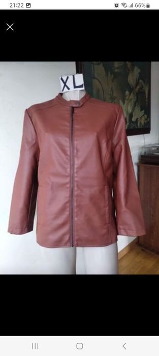 Casaco pele sintética  tam xxl senhora