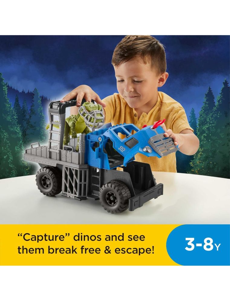 Fisher Prise Imaginext тягач з Тиранозавром