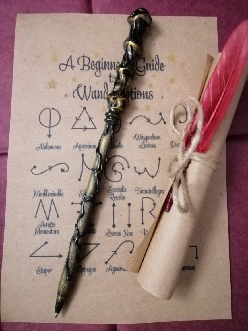 Ручка - волшебная палочка Гарри Поттера. Подарок  школьнику