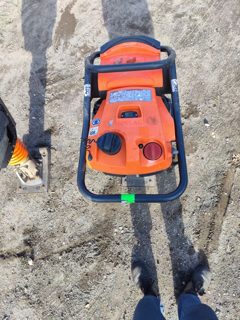 Zagęszarka stopowa skoczek Bomag BT60 WACKER