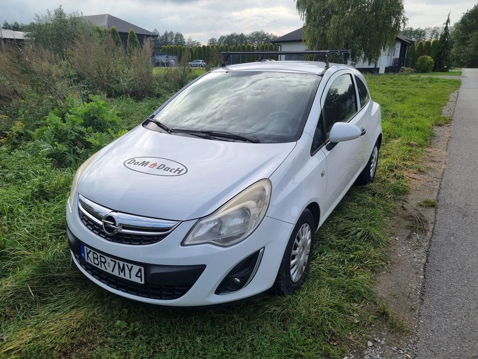 Opel Corsa opel corsa van diesel klimatyzacja hak faktura vat odpis vat