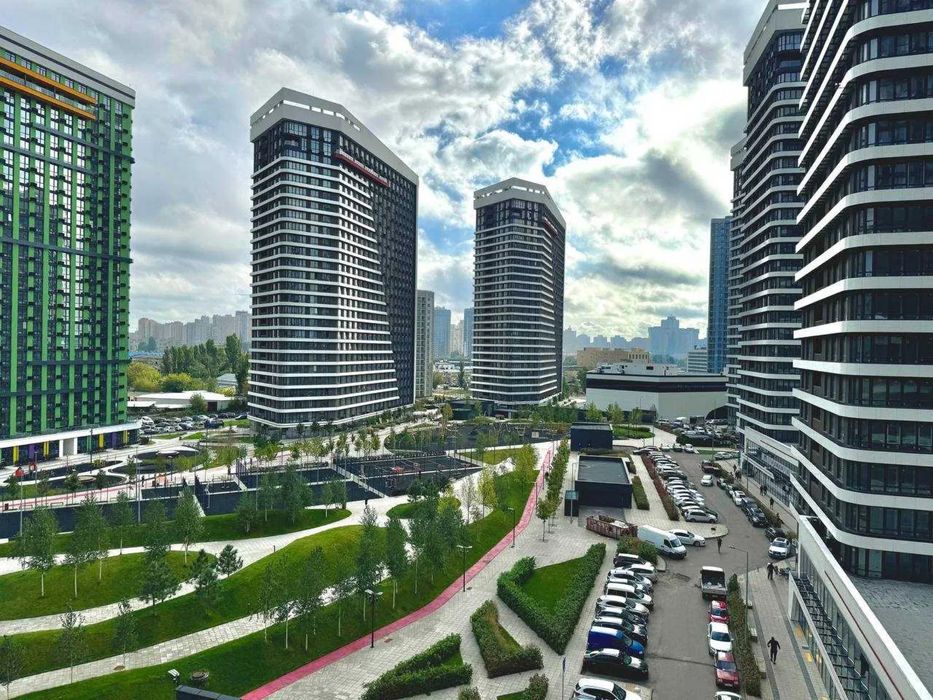 Продам видову на Дніпро 3к квартиру 96м2, ЖК Грейт ( Great ), 6 буд.