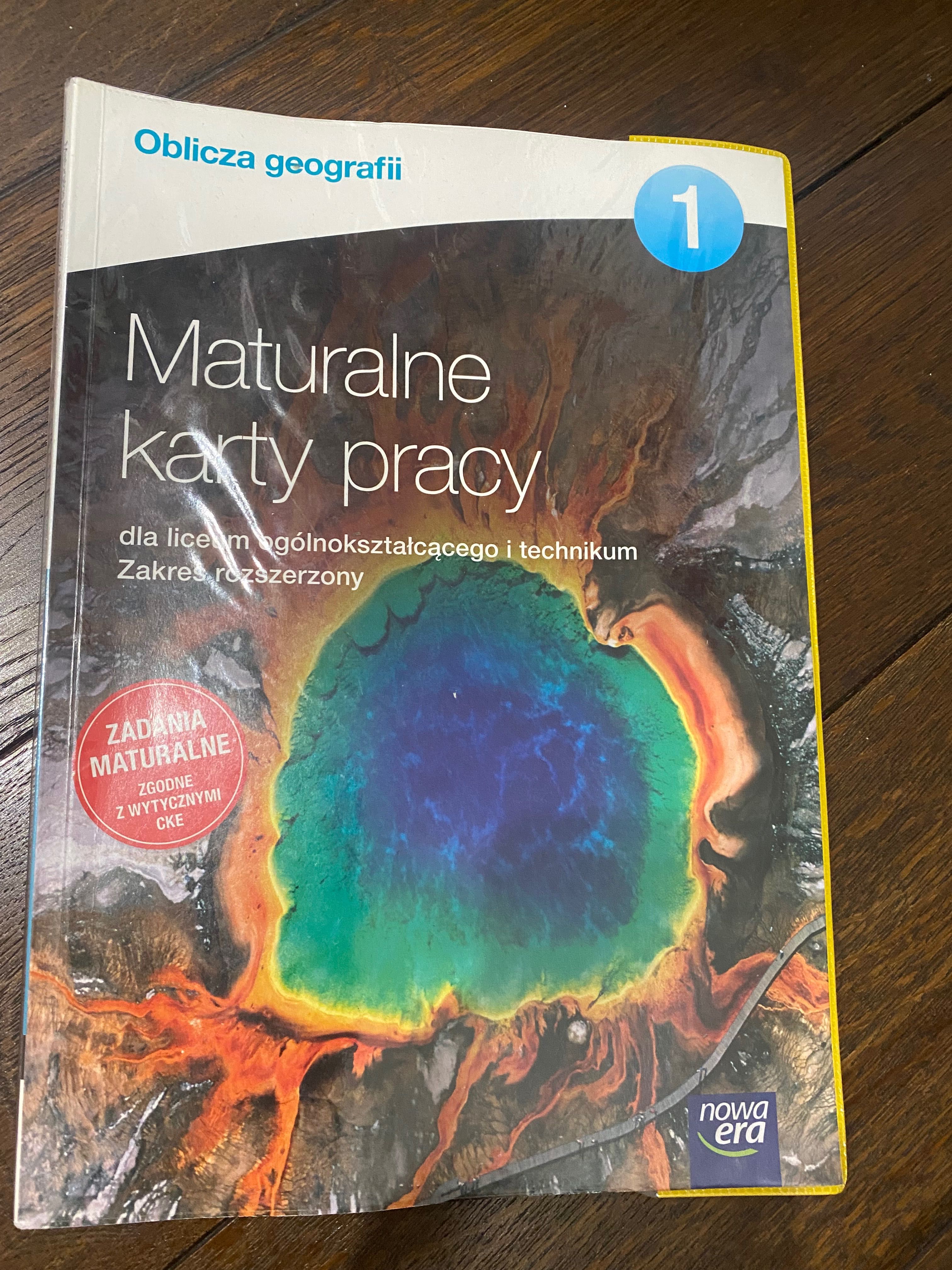 Oblicza geografii 1 maturalne karty pracy