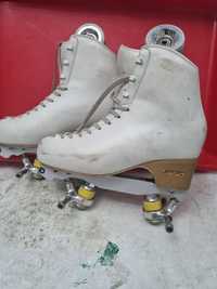 Patins usados em bom estado